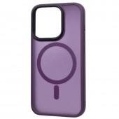 Чехол Ummi Colorful with Magnetic Fit для Apple iPhone 13/ 14 (6.1) Темно Фиолетовый