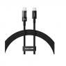 Кабель Baseus Gem Fast Charging Type-C to Type-C 100W (1m) (Black)