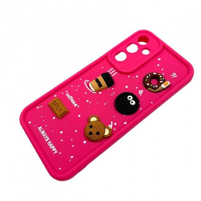 Чехол TPU Toys Case для Samsung Galaxy A25 5G (Pink / Always Happy)-2