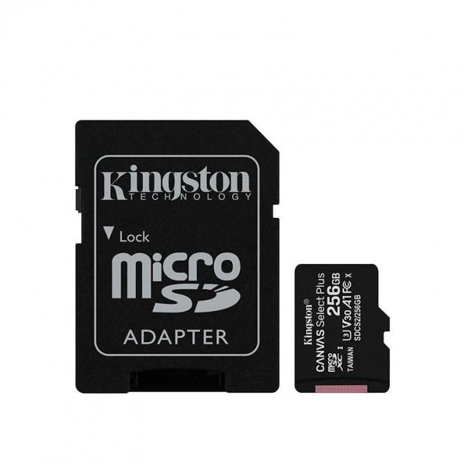 Карта памяти microSDHC 256Gb Canvas Select Plus class10 A1(R-100Mb/s) (adapter SD)