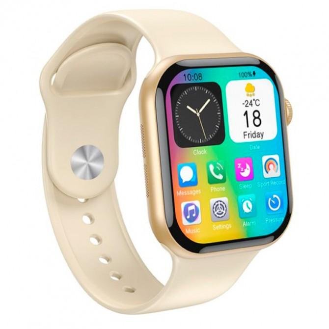 Смарт часы XO W10 Pro AMOLED Screen Wireless Charging Gold