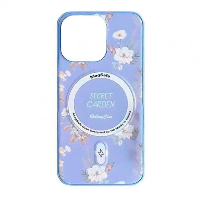 TPU+PC чохол Secret Garden with MagSafe для Apple iPhone 12 Pro (6.1") Lilac-1