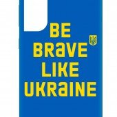 Чохол it`s Print series для Samsung G990 Galaxy S21 FE (Durable TPU) Be Brave Like Ukraine Чохол it`s Print series для Samsung G990 Galaxy S21 FE (Durable TPU) Be Brave Like Ukraine
