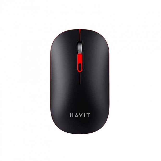 Мышь Havit HV-MS60WB Wireless Dual Mode USB Black