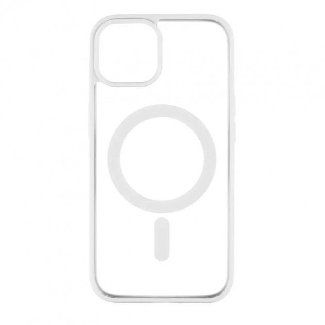 Чохол Color+MagSafe для iPhone 14 (03, Білий)