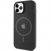 Чехол силиконовый MagSafe для Apple iPhone 11 Pro Black