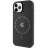 Чохол силіконовий MagSafe для Apple iPhone 11 Pro Black
