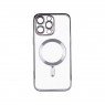 Чохол силіконовий MagSafe для Apple iPhone 11 Pro Silver