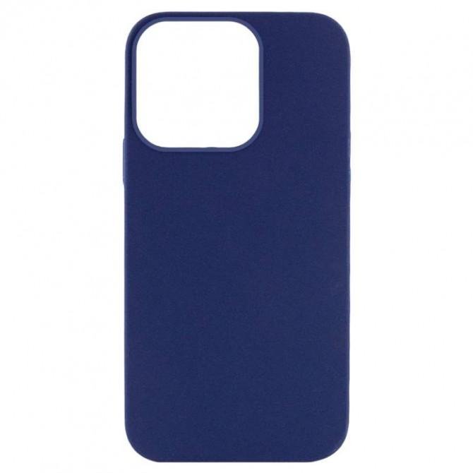 Силіконовий чохол для iPhone 12 Pro/12 Deep navy FULL (NO LOGO)-2