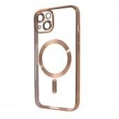 Силіконовий чохол SHINING with MagSafe для iPhone 13 Золотий Силіконовий чохол SHINING with MagSafe для iPhone 13 Золотий