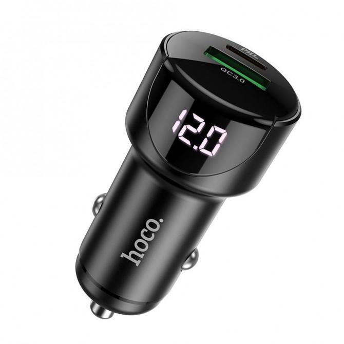 Автомобильное зарядное устройство Hoco Z42 Black