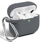 Чехол U-Like Silicone Protective Case For Airpods Space Grey