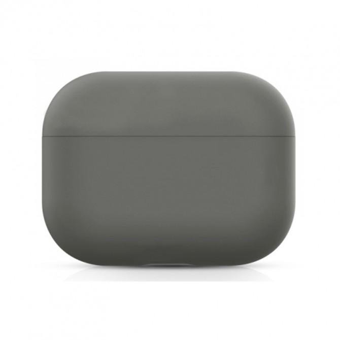 Чехол U-Like Silicone Protective Case For Airpods Space Grey-1