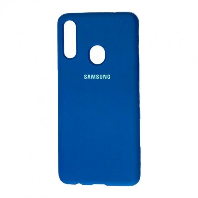 Чехол Soft Case Samsung A207 Galaxy A20s 2019 Ярко Синий-2
