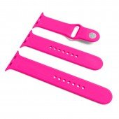 Ремінець для Apple Watch 42/44/45/46/49mm Sport Band 3 pcs (S/M & M/L) Barbie Pink Ремінець для Apple Watch 42/44/45/46/49mm Sport Band 3 pcs (S/M & M/L) Barbie Pink