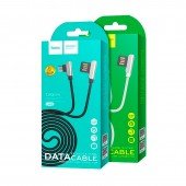 USB Cable Hoco U42 Exquisite Steel MicroUSB (L Shape) Black 1.2m USB Cable Hoco U42 Exquisite Steel MicroUSB (L Shape) Black 1.2m