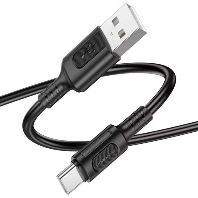 Кабель Borofone BX111 Type-C 3A Black 1m-1