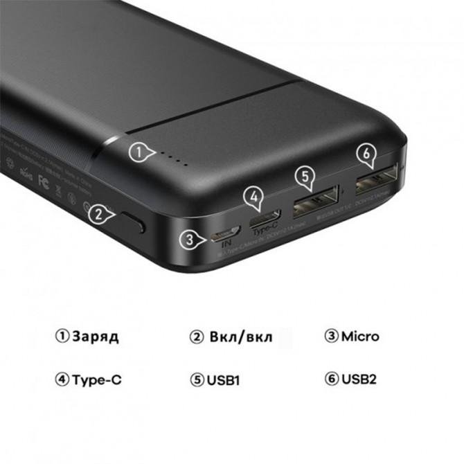 Повербанк Remax (OR) RPP-166 Lango 20000mAh Black-1