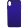 Чехол силиконовый для iPhone X/Xs Тёмно Фиолетовый FULL