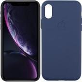 Чохол силiконовий для iPhone Xr Синiй FULL