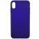 Чехол силиконовый для iPhone Xr Тёмно Фиолетовый FULL