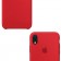 Чехол силиконовый для iPhone Xr Красный FULL