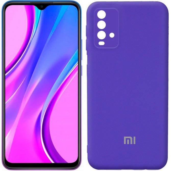 Original Soft Case Xiaomi Redmi 9T Фіолетовий FULL-2