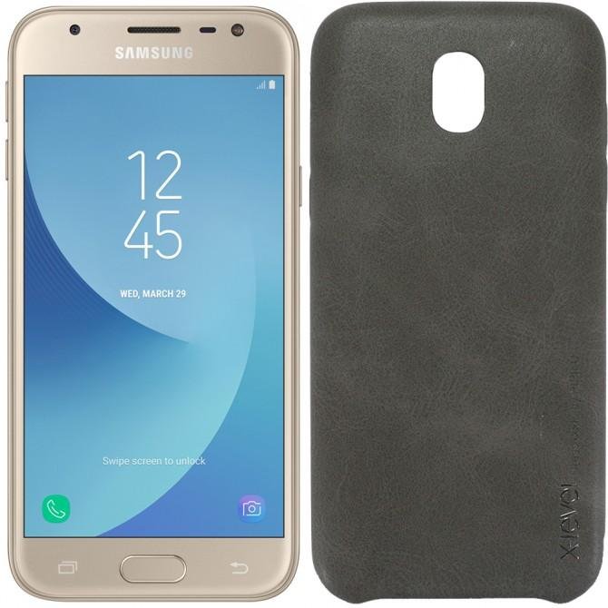 Чохол X-Level Vintage series для Samsung J730 Galaxy J7 (2017) Коричневий
