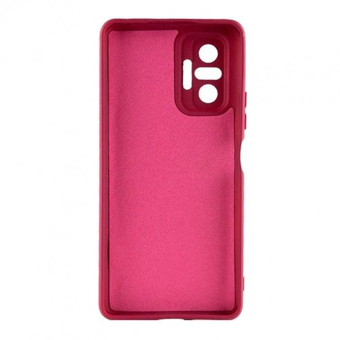 Чехол Original Soft Case Xiaomi Redmi Note 10 Pro Бордовый FULL-1
