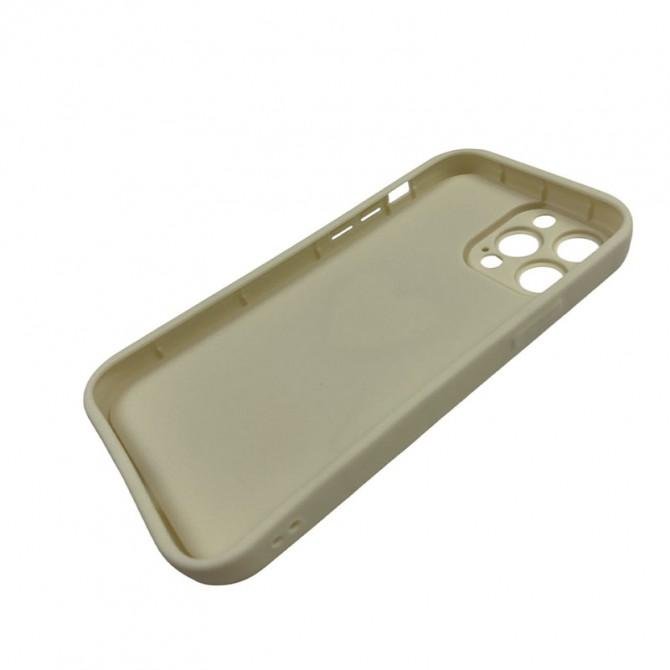 Чохол 3D Heart series for iPhone 13 Pro Milky-1