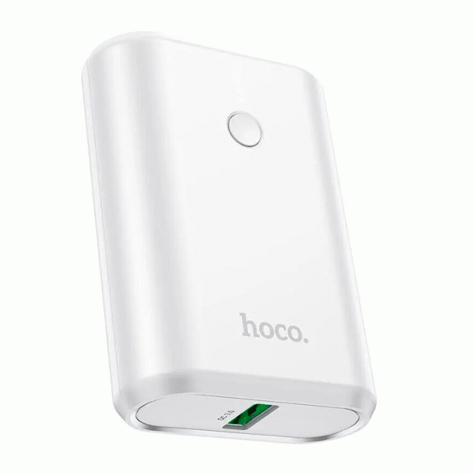 Повербанк Hoco Q3 Mayflower PD20W+QC3.0 (10000 mAh) White