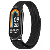 Браслет для Xiaomi Band 9 (Global) milanese design Black