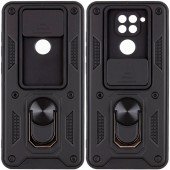 Чохол HONOR Hard Defence Series Xiaomi Redmi Note 9/ Redmi 10X Black (with Camshield and magnet) Чохол HONOR Hard Defence Series Xiaomi Redmi Note 9/ Redmi 10X Black (with Camshield and magnet)