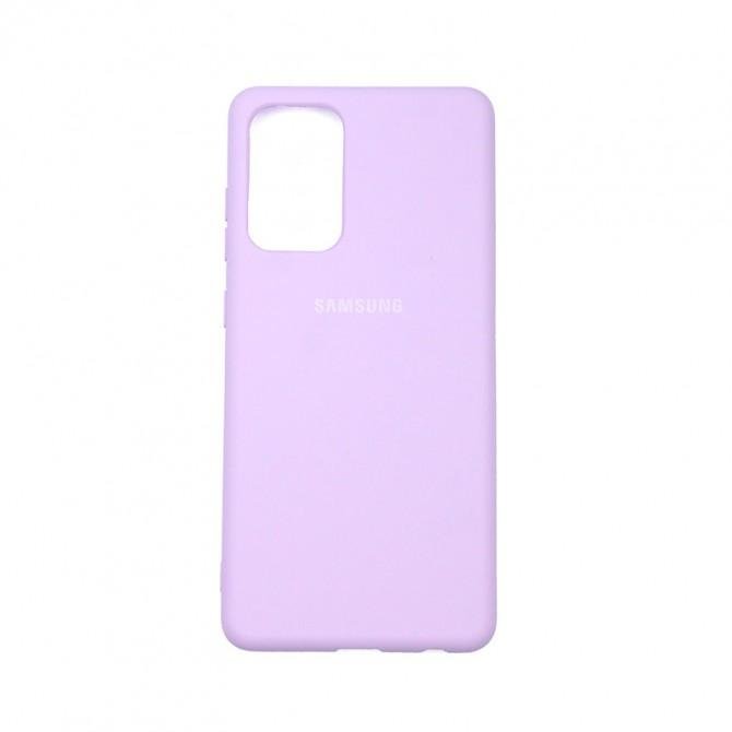 Чехол Soft Case Samsung A725 Galaxy A72 Лиловый FULL