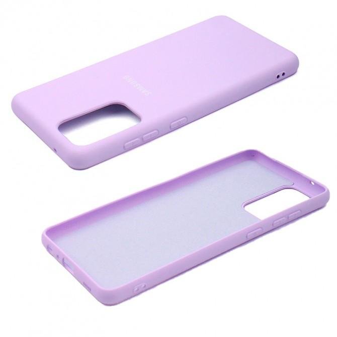 Чехол Soft Case Samsung A725 Galaxy A72 Лиловый FULL-2