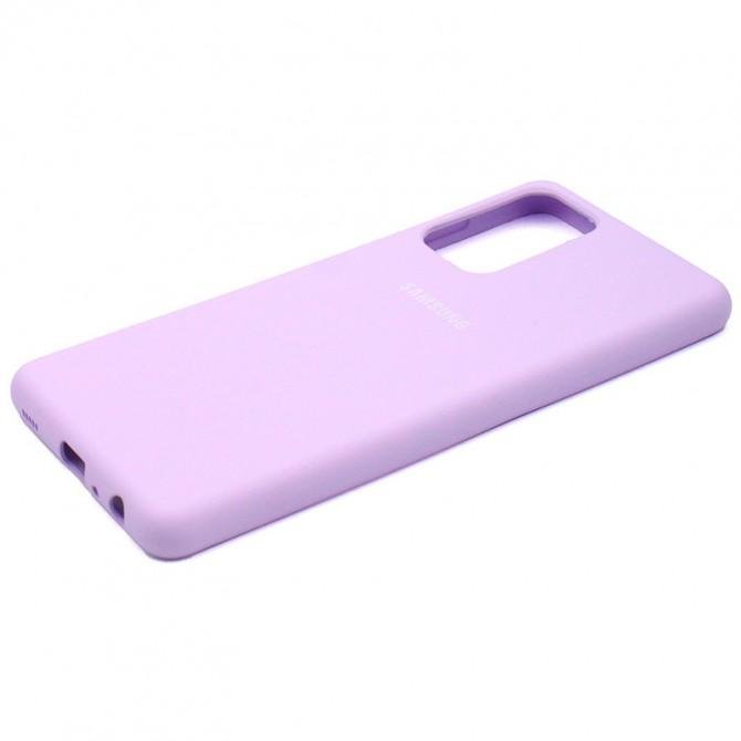 Чехол Soft Case Samsung A725 Galaxy A72 Лиловый FULL-3