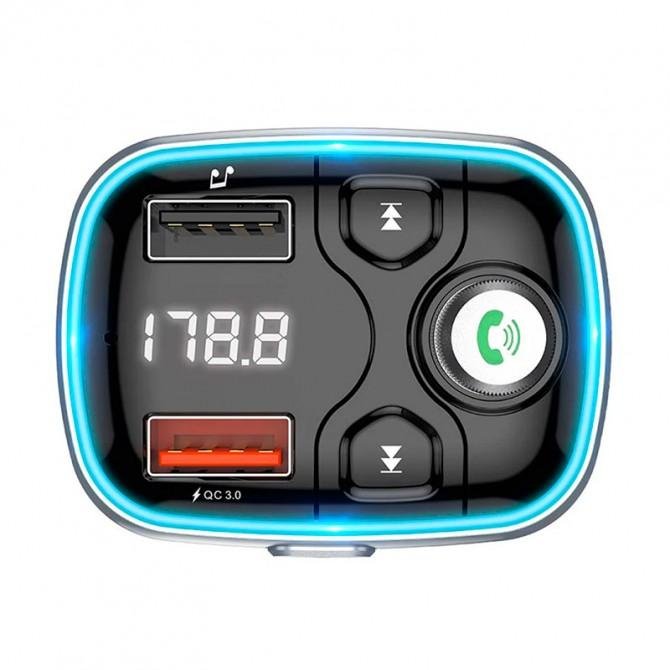 ФМ Модулятор Borofone BC32 QC3.0 Black-3