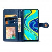 Чохол-книжка GETMAN Gallant for Xiaomi Redmi Note 9s/Note 9 Pro Blue Чохол-книжка GETMAN Gallant for Xiaomi Redmi Note 9s/Note 9 Pro Blue