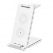 Беспроводные зарядные устройства WALKER WH-53 3in1 White