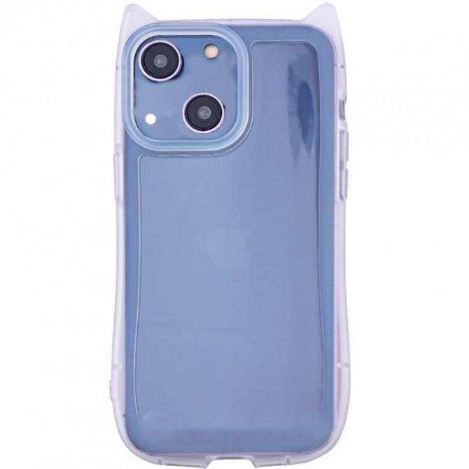 Чохол TPU Cat для Apple iPhone 15 (6.1") Transparent