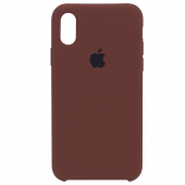 Чохол силіконовий для iPhone Xs Max Кавовий Чохол силіконовий для iPhone Xs Max Кавовий
