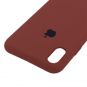 Чохол силіконовий для iPhone Xs Max Кавовий Чохол силіконовий для iPhone Xs Max Кавовий