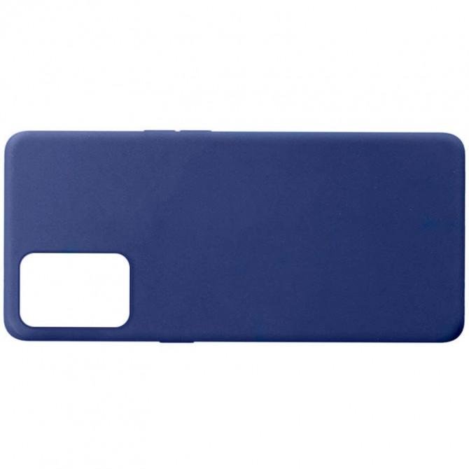 Силиконовый чехол Candy для Oppo A74 Синий-1