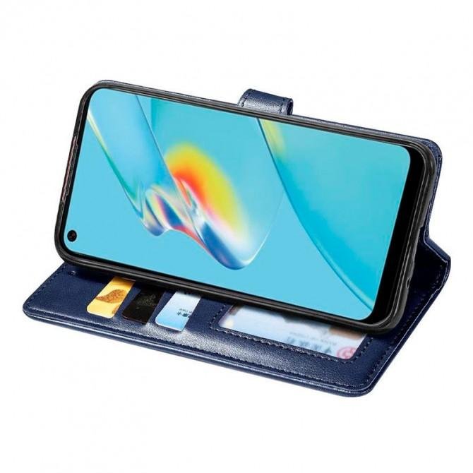 Чехол-книжка GETMAN Gallant for Oppo A74 4G Blue-2