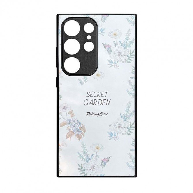 TPU+PC чехол Secret Garden для Samsung Galaxy A36 5G White