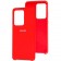 Чехол Original Soft Case Samsung G988 Galaxy S20 Ultra Красный FULL