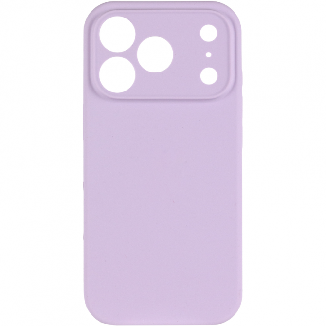 Силиконовый чехол для iPhone 17 Pro Lilac FULL (NO LOGO)