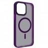 Чохол Pjur with Magsafe for iPhone 12 Pro Max Purple