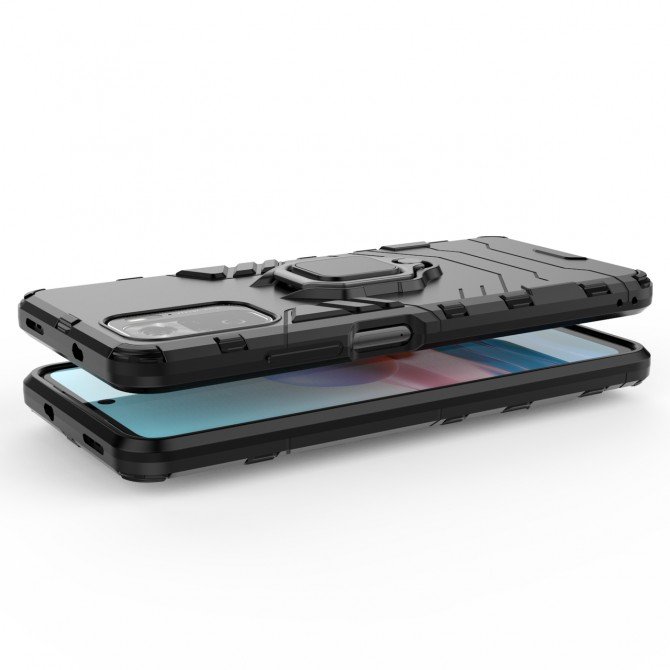 HONOR Hard Defence Series Xiaomi Redmi Note 10 Black (with magnet)-2