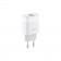 Сетевое зарядное устройство Hoco C73A White + USB Cable Type-C (2.4A)